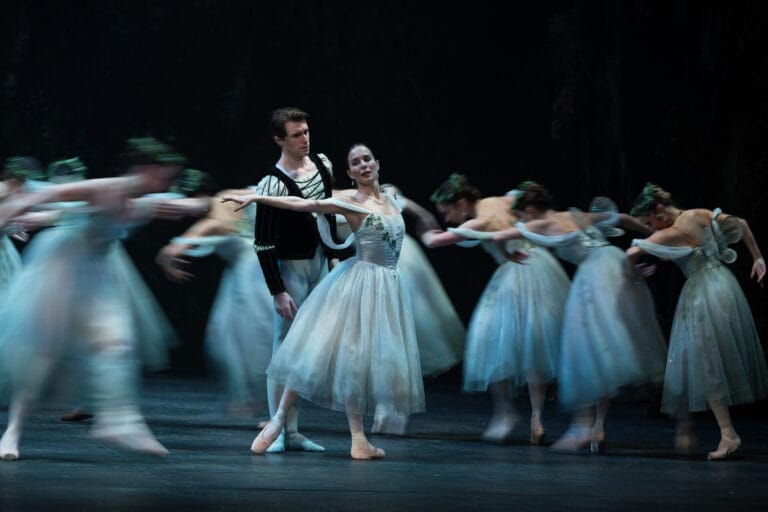 Casting For Our 2024 2025 Season English National Ballet Katja Khaniukova As Giselle Aitor Arrieta As Albrecht And English National Ballet Dancers In Giselle (C) Laurent Liotardo 768x512