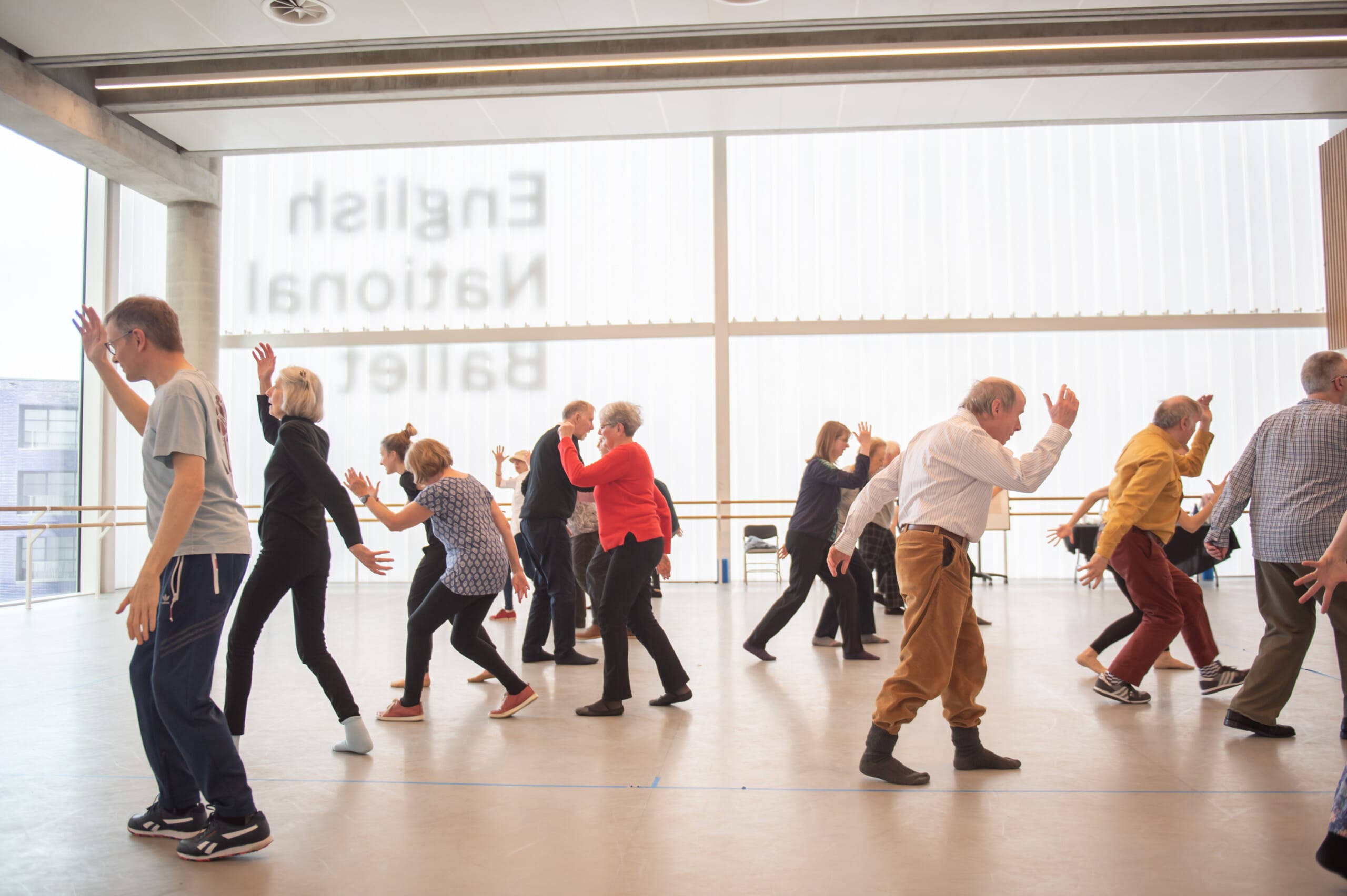 Dance for Parkinson's at English National Ballet's studios © Photography by ASH