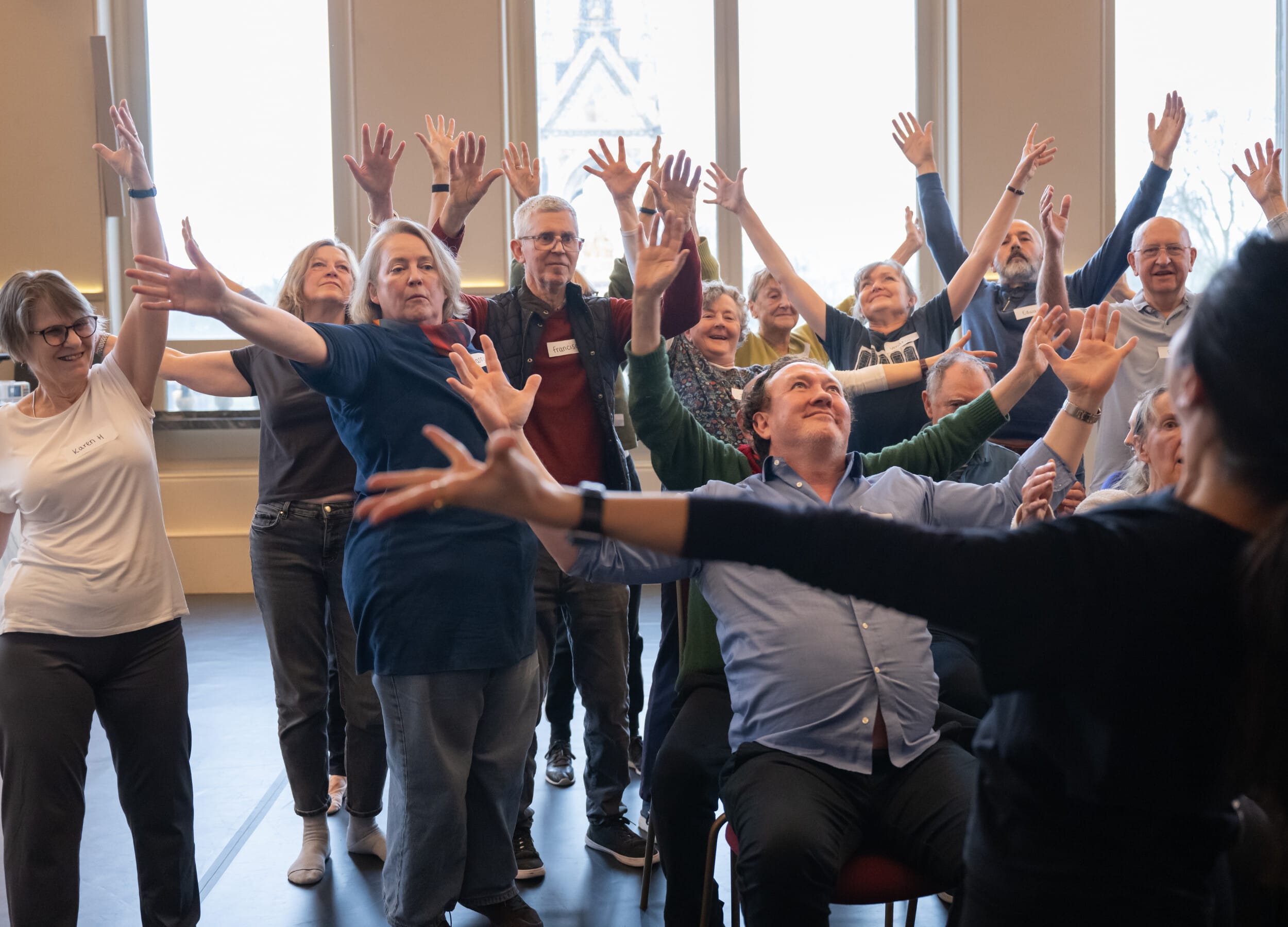 Dance for Parkinson’s Class at the Royal Albert Hall – (c) Photography by ASH