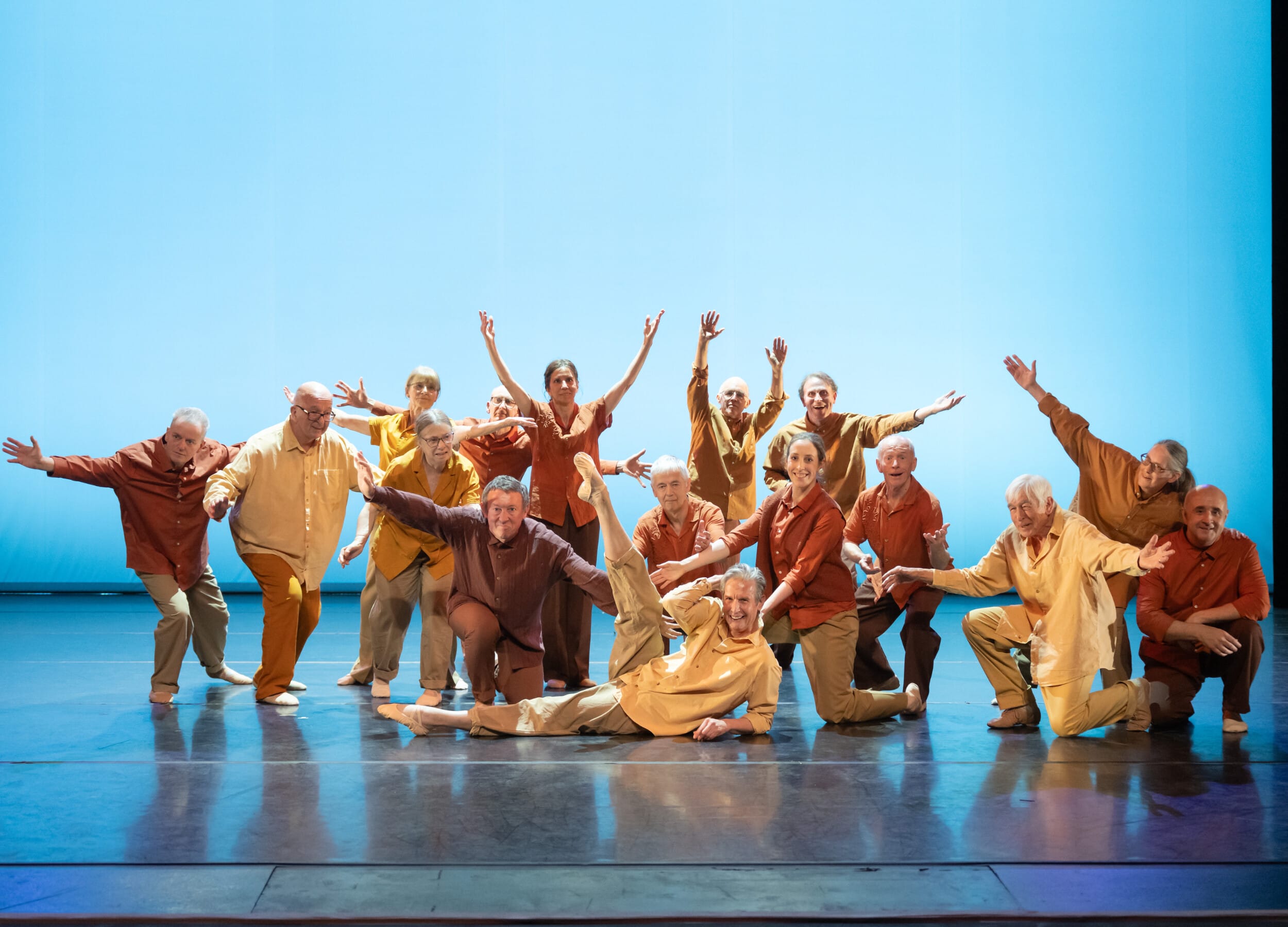 Dance for Parkinson’s Performance Company performing at Re-Play 2025 – Photography by ASH