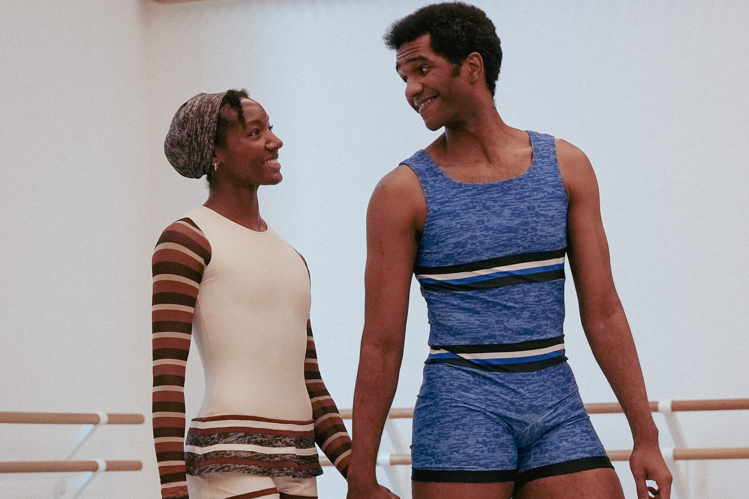 Precious Adams and Junor Souza in rehearsals for Le Train Bleu © Isabella Turolla